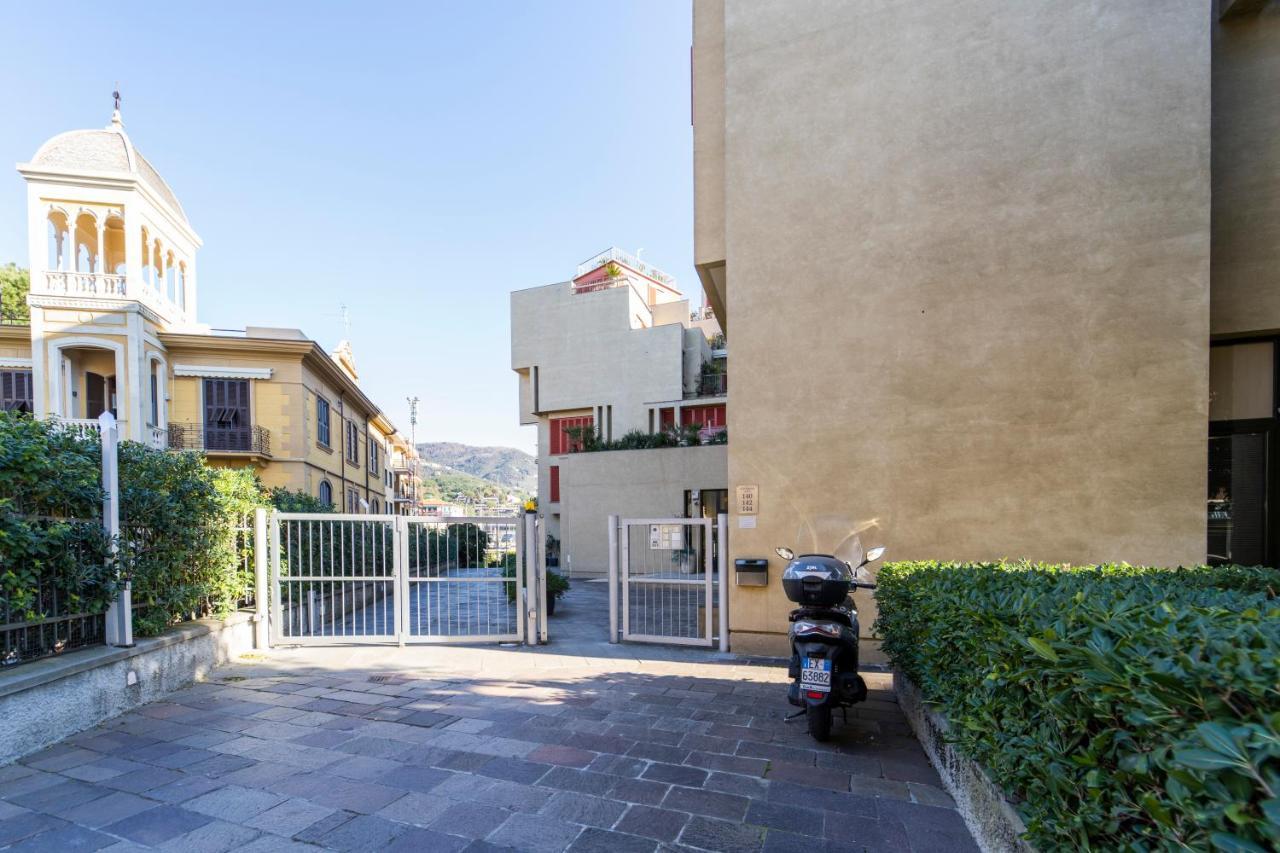 113 - Casa Le Terrazze In Centro 100 Metri Mare Spiaggia, Box Auto Gratis Sestri Levante Esterno foto